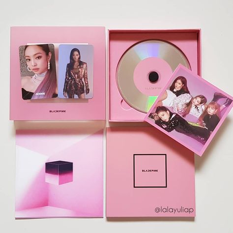 Album Mini Blackpink "Square Up" Version Pink  #Indonesia #Blackpink #minialbum #squareup #blink #rose #lisa #jisoo #jennie Blackpink Stationary, Pink Unboxing, Jisoo Photocard, Blackpink Things, Album Blackpink, Blackpink Album, Blackpink Merch, Blackpink Square Up, Kpop Albums