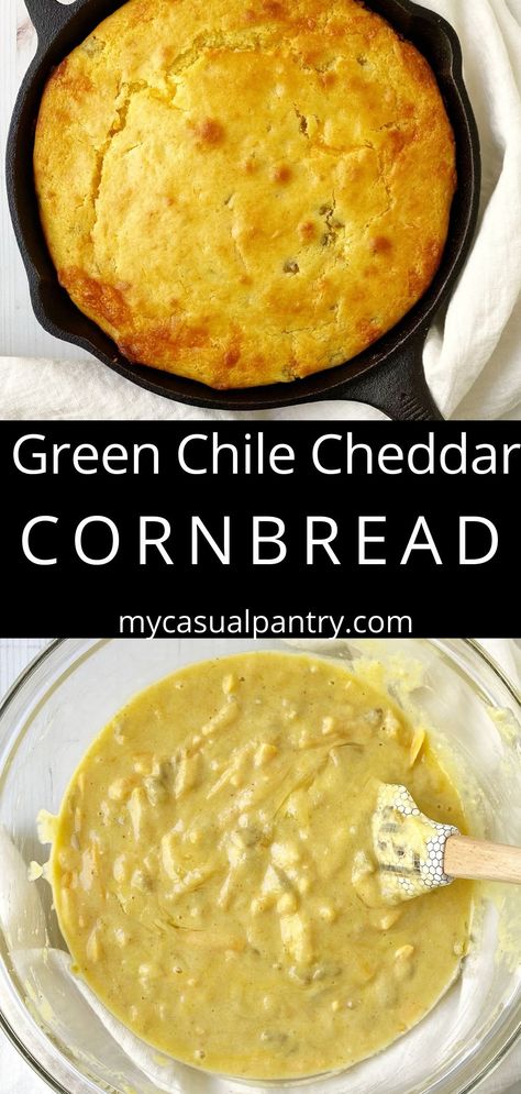 Green Chili Cornbread, Easy Homemade Tomato Soup, Cheddar Cornbread, Chili And Cornbread, Creamy Chicken Enchiladas, Bread Rolls Recipe, Tomato Soup Homemade, Easy Grilled Chicken, Meat Free Recipes