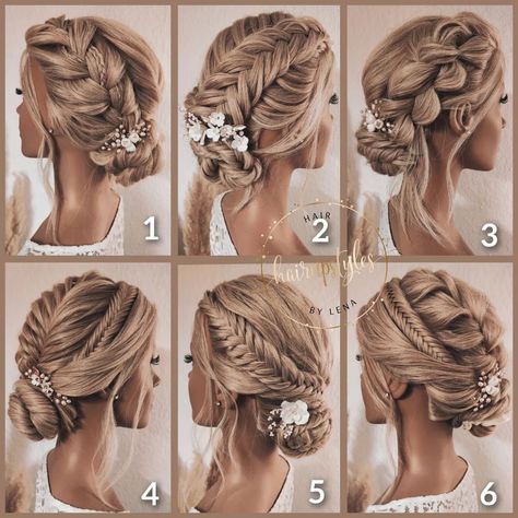 Bridal Hair With Braid, Hair Updo Braid, Braided Updo Wedding, Aloe Vera For Hair, Braided Half Up, Cute Braided Hairstyles, Long Hair Wedding Styles, Wedding Hair Inspiration, Skincare Routines