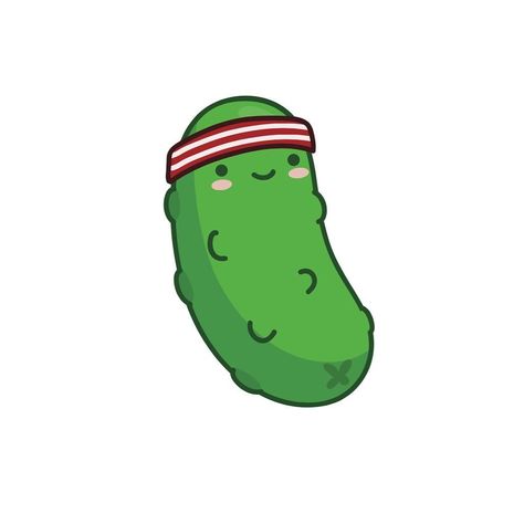 Diana | Freelance Ilustrator on Instagram: “Switching it up because he’s a big dill- pickle! —- #pickles #pickle #dillpickle #art #artwork #drawings #illustrations #cutefood #foodart…” Pickle Drawings Easy, Sprite Can Drawing, How To Draw A Pickle, Cute Pickle Drawing, Pickle Nail Art, Cute Pickle Tattoo, Pickle Drawings, Pickles Drawing, Pickle Clipart