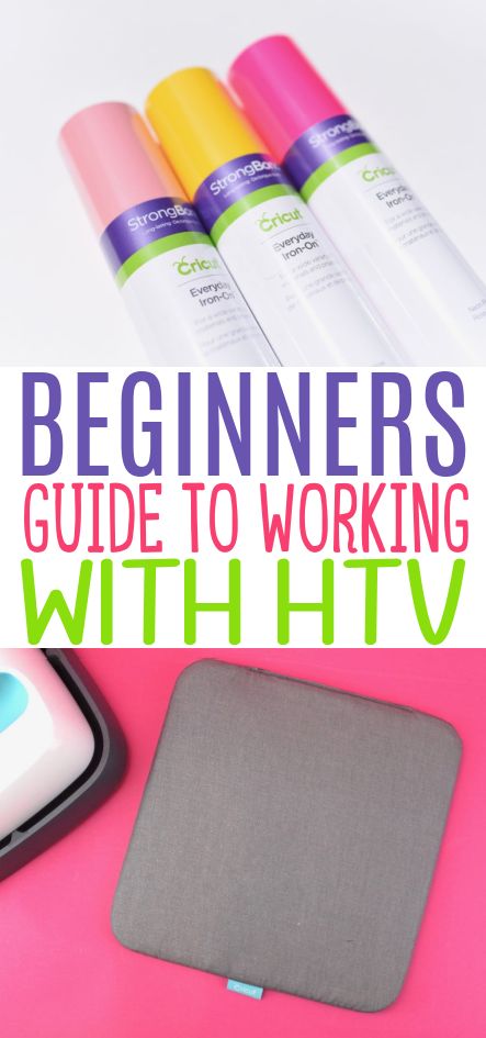 A Beginners Guide To Working With HTV - Makers Gonna Learn Cricut Htv, Cricket Crafts, Create A Sticker, Htv Projects, How To Use Cricut, Beginner Crafts, Craft Techniques, Cricut Tips, Htv Vinyl