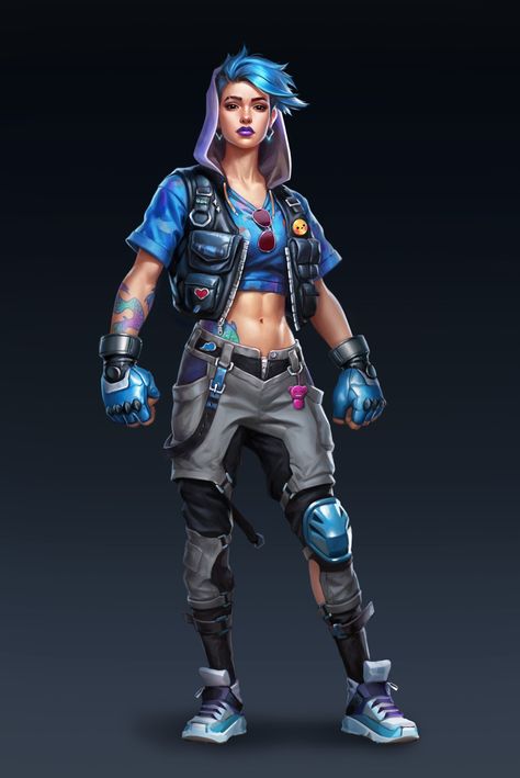 ArtStation - aggressive blue Space Opera Characters, Netrunner Art, Cyberpunk Oc Art, Rifts Rpg, Cyberpunk Women, Cyberpunk Inspiration, Bleach Oc, Sci Fi Character Art, Sci Fi Clothing