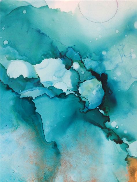 Underwater Painting, Abstract Watercolor Art, Water Art, Alcohol Ink Art, Green Watercolor, Surf Art, Turquoise Water, Watercolor Wedding, Blue Turquoise