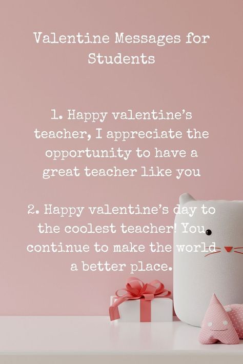 Valentine Messages for Teachers Valentines Message For Teacher, Letter For Teachers Day, Best Teachers Day Quotes, Valentines Message, Student Valentines, Message For Teacher, Best Friend Quotes Meaningful, Happy Valentine Day Quotes, Basic Japanese Words