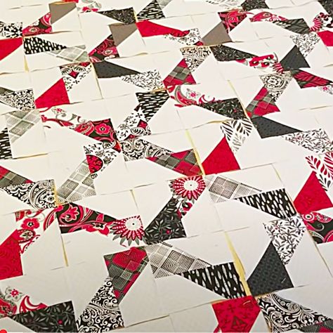 Donna Jordan Quilt Patterns, Jordan Quilt Tutorials, Donna Jordan Quilts, Jagged X Quilt Pattern, Donna Jordan Free Quilt Patterns, Jordan Fabrics Free Patterns, Red And Black Quilts Ideas, Donna Jordan Quilt Tutorials, Xmas Stockings Ideas