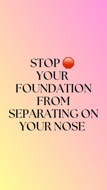 LAUREN | Mature Skin Tips on Instagram: "Girlll I have been there!!! Here’s how to 🛑 your makeup from looking patchy or separating on your nose. Chances are you may have experienced this before. The first steps are making sure your skincare and makeup are compatible and also make sure you are exfoliating your face consistently as well. Once you’ve checked the boxes on the above items, here is how you make sure your nose doesn’t look patchy once you apply your makeup. 1. Apply eyeshadow primer How To Cover Pores With Makeup, How To Stop Makeup From Looking Cakey, How To Stop Makeup From Separating, How To Keep Makeup From Looking Cakey, Oily Nose, Can’t Stop Won’t Stop Concealer, Nose Pores, Nose Makeup, Makeup Over 40