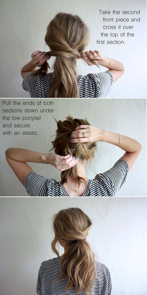 20 Easy Hairstyles for Moms With Long Hair – habitat for mom Easy Straight Hairstyles, Long Pixie Hairstyles, Simple Wedding Hairstyles, Peinados Recogidos, Mom Hairstyles, Long Pixie, Cute Hairstyles For Medium Hair, Effortless Hairstyles, Medium Hairstyles