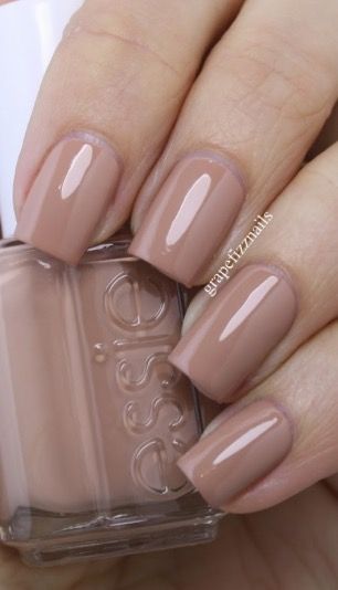 Picked Perfect Nail Paint Shades, Summer Nail Colors, Brown Nail Polish, Brown Nail, Nude Nail Polish, Color Nails, Athens Ga, Essie Nail Polish, Essie Nail