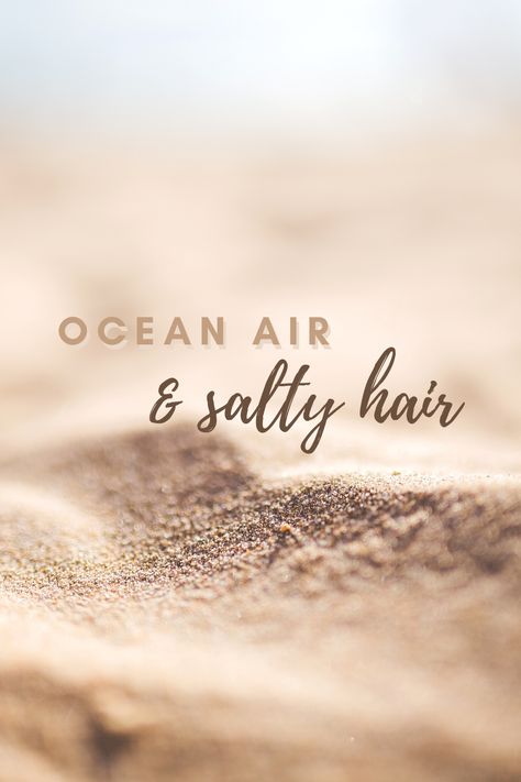 Ocean air & salty hair. Summer quotes. Your daily quote inspiration. #saltyhair #dontcare #colorfuldreams Salty Hair Quotes Beach, Beach Quotes And Sayings Inspiration, Ocean Breeze Quotes, Salty Quotes, Salty Hair Quotes, Surf Drawing, Ocean Air Salty Hair, Oregon Trip, Sun Kissed Hair