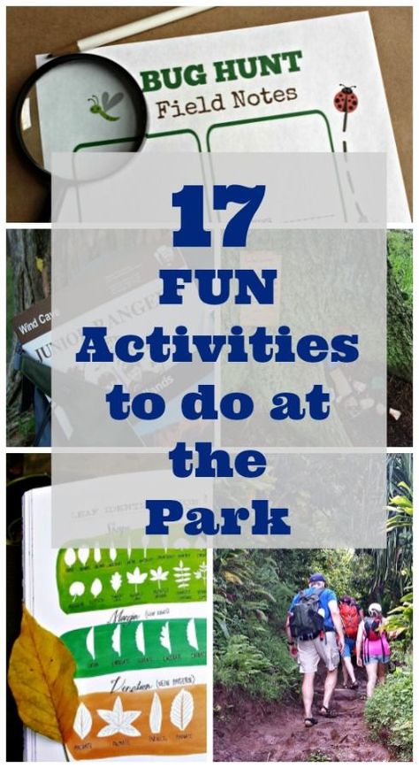 17 Fun Things to Do at the Park - nature activities, games, ways to explore & more outdoor ideas! #outdoor #summerfun #kidsactivities #explore Backyard Fun For Kids, Outdoor Nature Activities, Kids Nature Activities, Boutique Crafts, Islam Symbol, Outdoor Learning Activities, Quran Mp3, Backyard Activities, Muslim Culture