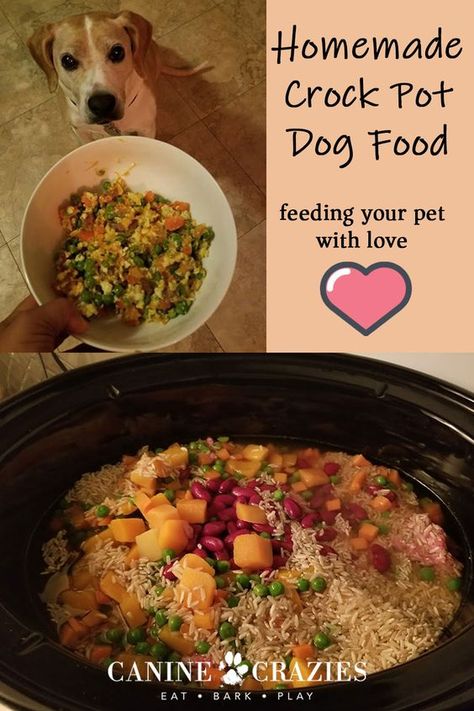 Easy Crockpot Dog Food Recipes, Dog Crock Pot Meals, Turkey Dog Food Recipes Crockpot, Additives For Dog Food, Crock Pot Dog Food Recipes Slow Cooker, Crockpot Meals For Dogs, Slow Cooker Dog Food Recipes Crockpot, Dogfood Homemade Crockpot, Dog Crockpot Recipes