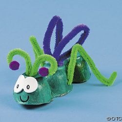 Egg Carton Grasshopper Cute Grasshopper, Preschool Classroom Rules, Earth Day Activity, Stringing Beads, Insects Preschool, Foam Glue, Insect Crafts, Insects Theme, Egg Carton Crafts