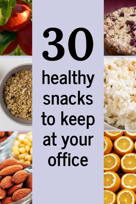 Want to stay healthy while working your 9-to-5? Which fruits are least likely to spoil? How can you meal prep for the work week? Office Healthy Snacks, Healthy Office Snacks Desks, Healthy Snacks For Work Desk, Healthy Snack Drawer, Healthy Office Snacks, Healthy Office, Office Snacks, Simple Office, Saltine Crackers