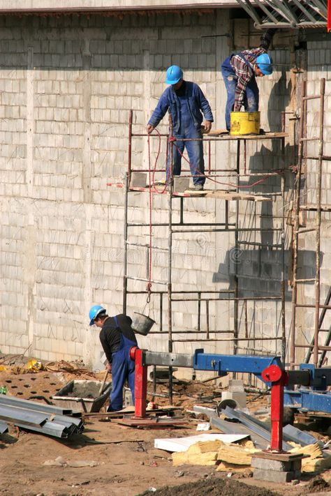 Construction workers. With hard-hats on scaffolding , #AD, #workers, #Construction, #hard, #scaffolding, #hats #ad Construction Workers, Construction Work, Construction Worker, Scaffolding, Silk Road, Art Class, Graphic Design Art, Hard Hats, Art Designs