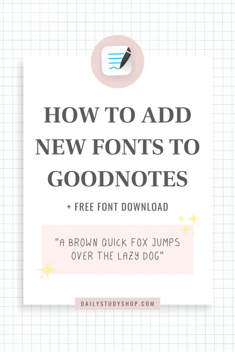 How to add new Fonts to GoodNotes & Free Font Download Cute Fonts Goodnotes, Best Fonts For Goodnotes, Goodnotes List Template Free, Fonts In Goodnotes, Best Goodnotes Fonts, Free Digital Templates For Goodnotes, Free Fonts For Goodnotes, How To Add Fonts To Goodnotes, Good Notes Ipad Templates Free