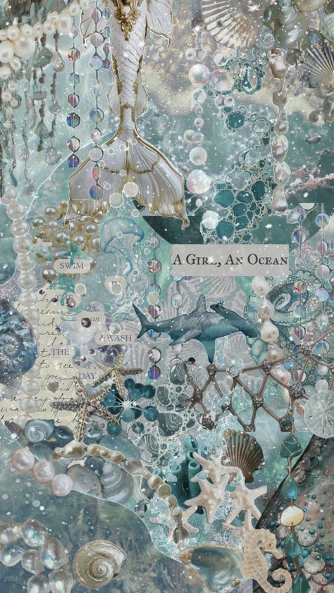 Ocean Phone Case Aesthetic, Vintage Ocean Aesthetic, Vintage Beach Wallpaper, Oceanic Wallpaper, Vintage Wallpaper Collage, Sea Wallpaper Aesthetic, Aesthetic Wallpaper Ocean, Water Aesthetic Wallpaper, Seacore Aesthetic