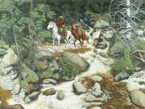 Discovering artist Bev Doolittle — now in our backyard Bev Doolittle Prints, Optical Illusions Pictures, Bev Doolittle, American Indian Artwork, Illusion Pictures, Hidden Art, Horse Paintings, Indian Artwork, Indian Reservation