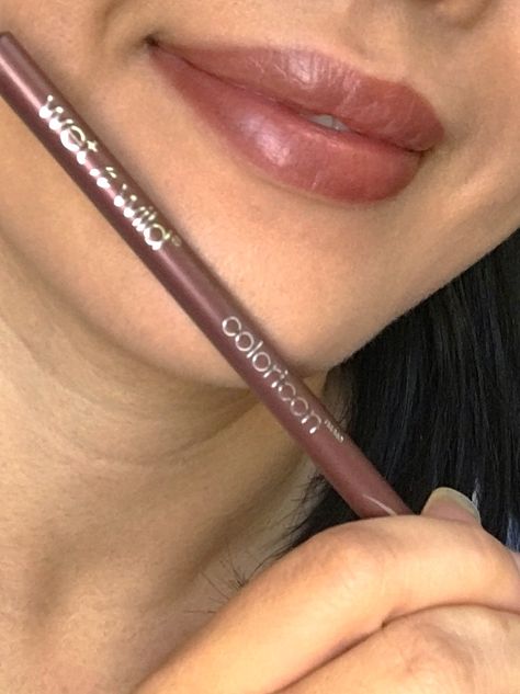 Wet n Wild Brandy Wine 666 - a cult favorite Lip Liner Colors, Wet N Wild, Lip Liner, Brandy, Lips, Wine, Makeup, Hair, Beauty