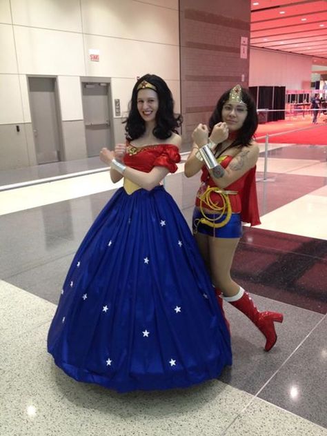 Wonder Woman Memorabilia for Sale | Wonder Woman | Facebook Wonder Woman Wedding, Wonder Woman Cosplay, Geek Wedding, Woman Costume, Dc Cosplay, Wonder Woman Costume, Steampunk Cosplay, Wonder Women, Christmas Party Dress