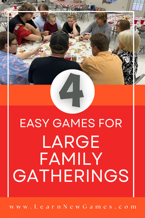 4 fun games to play in large groups that almost any age can play! Games For Big Groups, Games To Play Inside, Indoor Group Games, Party Games Group, Rainy Day Games, Meeting Games, Family Games To Play, Area Games, Large Group Games