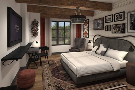 Cozy Guest Rooms, Cozy Rooms, Reclaimed Wood Beams, Backyard Views, Bunk Rooms, Hotel Photos, Rustic Luxe, Custom Fireplace, Bunk House