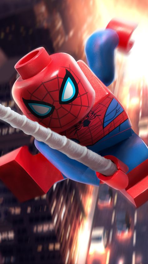 Lego Spider Man, Lego Spider, Lego Poster, Lego Spiderman, Art Spiderman, All Spiderman, Lego Wallpaper, Whatsapp Wallpapers Hd, Lego Marvel Super Heroes