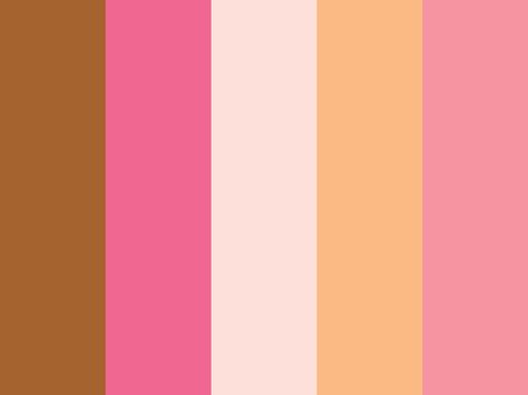 "NeapolitanSweetsCake" by ghake Gyaru Color Palette, Flat Color Palette, Colour Pallets, Color Design Inspiration, Cool Color Palette, Hex Color Palette, Color Palette Challenge, Color Pallete, Palette Art