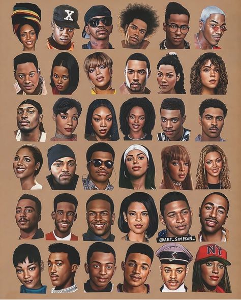 A Different World Aesthetic, Famous Black People, Elephant Stencil, Symbols Tattoos, Black Music Artists, 90s Rnb, History Of Hip Hop, 90s Pop Culture, Hip Hop Classics