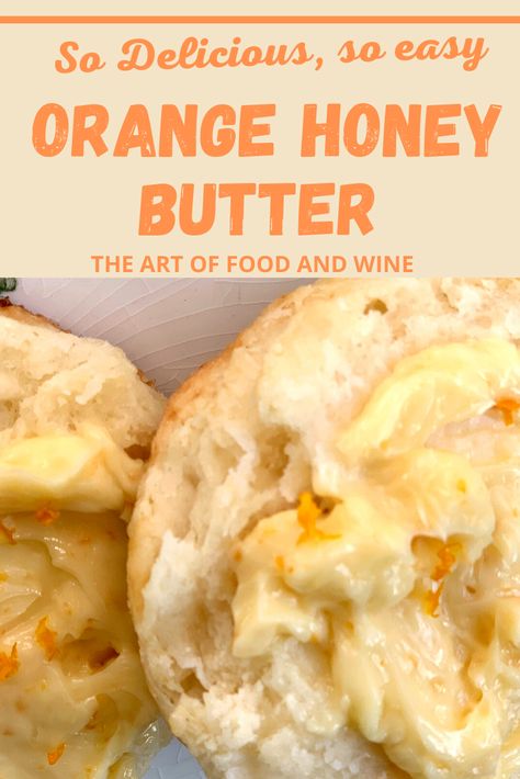 Orange Honey Butter is a classic flavored butter. Making Compound Flavored Butters is so easy and you can keep them in the freezer. Most combos have just 2-3 ingredients and take 5-minutes to make. Compound butters are great for Side Dishes and on top of meats. #SideDishes #CompoundButter #FlavoredButter #ShallotButter #Butter #orangehoneybutter #flavoredbutters #honeybutter #orangebutter #herbedbutter #garlicbutter #chivebutter #lemontbutter #cajunbutter #parsleybutter 5 Ways To Flavor Butter 12 Tomatoes, Five Ways To Flavor Butter, Orange Honey Butter Recipe, 5 Ways To Flavor Butter, Orange Compound Butter, Compound Butters Recipes, Compound Butter Sweet, Whipped Butter Flavors, Butter Flavors Recipes