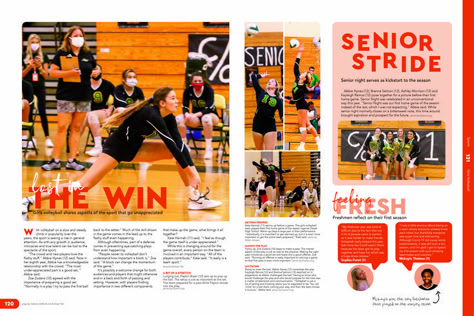 Sport Yearbook Page Ideas, Sports Yearbook Pages, Volleyball Yearbook Page Ideas, Yearbook Basketball Spreads, Volleyball Yearbook Spread, Basketball Yearbook Spread, Balfour Yearbook, Yearbook Fonts, Yearbook Sports Spreads