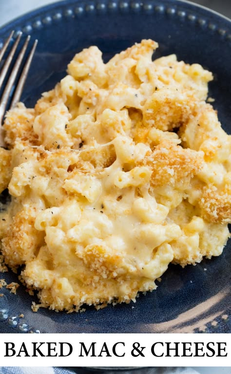 Best Baked Mac And Cheese Recipe, Macaroni Noodles, Best Mac N Cheese Recipe, Baked Mac And Cheese Recipe, Bake Mac And Cheese, Baked Macaroni And Cheese, Macaroni Cheese Recipes, Best Mac And Cheese, Queso Cheddar