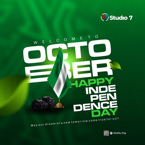 Welcome To October Flyer Design, Nigeria Independence Day Flyer Design, Independence Day Flyer Design, Independence Day Flyer, Nigeria Independence Day, Nigeria Independence, Sports Jersey Design, Graphic Design Flyer, Church Poster