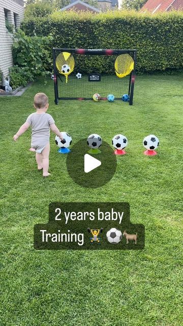 Luan Hasani on Instagram: "2 years football ⚽️training😂🐐🦁 #soccer #football #baby #training #wonderkid" Kids Football Training, Toddler Soccer, Soccer Games For Kids, Football Training Equipment, Soccer Baby, Toddler Development, Football Baby, Games For Toddlers, Football Kids