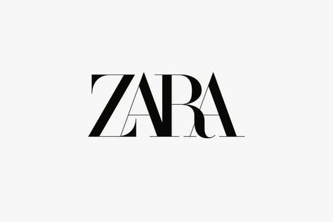 Zara Changes Its Logo | HYPEBEAST Zara Logo, Zara Aesthetic, Stussy Logo, Fashion Logo Branding, Text Logo Design, Fast Fashion Brands, Branding Mood Board, Zara Fashion, Logo Illustration