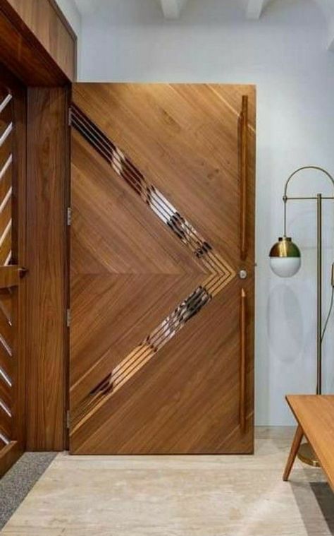 #laminatedoor #hdbdoor #aluminiumdoor #door #interiordesign #architecture #house #design #frontdoor #m #tasar #doors #securitydoor Wooden Main Door Design Entrance Modern Luxury, Classic Main Door, Main Door Wall Design Entrance, Salon Doors, Main Door Design Entrance, Indian Main Door Designs, Best Door Designs, Security Door Design, Indian Houses