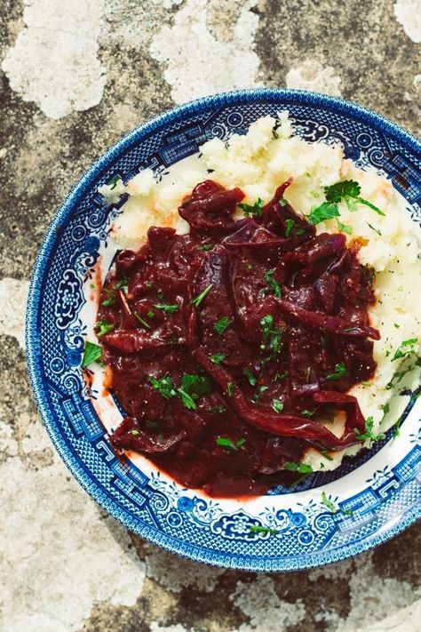 Red Cabbage Roll Casserole, Red Cabbage Steaks Recipe, Recipes With Red Cabbage Meals, Red Cabbage Casserole Recipes, Red Cabbage Stew, Red Cabbage Soup Recipe, Red Cabagge Recipe, Roasted Red Cabbage Recipes, Red Cabbage Stir Fry Recipes