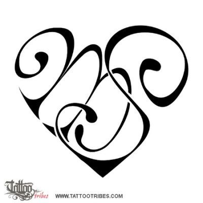 Tattoo of M+S heart, Bond, affection Ms Initials Tattoo, M And S Tattoo, S And M Tattoo, M S Tattoo, Letter G Tattoo, Ms Tattoos, Initials Logo Letters, Tattoo Alphabet, Heart Tattoo Wrist