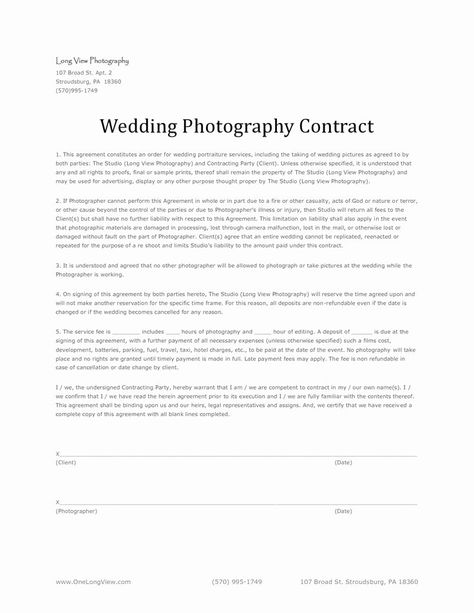 Simple Wedding Photography Contract Template Luxury 11 Best Images About Wedding Photography Contract Template Photography Contract Template, Photography Forms, Photographers Contract, Wedding Photography Contract Template, Basic Wedding, Future Photography, Photography Invoice, Wedding Contract, Wedding Photography Contract