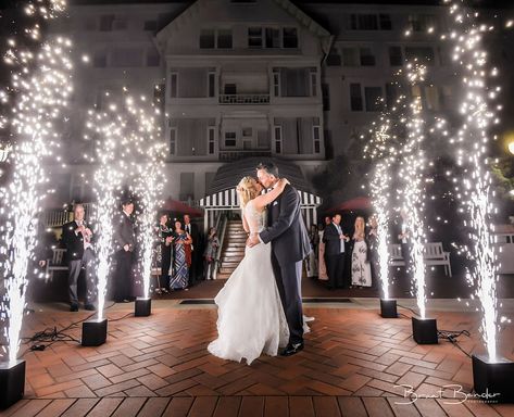 Fireworks Send Off Wedding, Cold Sparkler Fountain Wedding, Cold Spark Machine Wedding, Floor Sparklers Wedding, Wedding Fireworks Sparklers, Firework Wedding Exit, Sparkler Fountain Wedding, Fireworks Wedding Send Off, Cold Sparks Wedding Exit