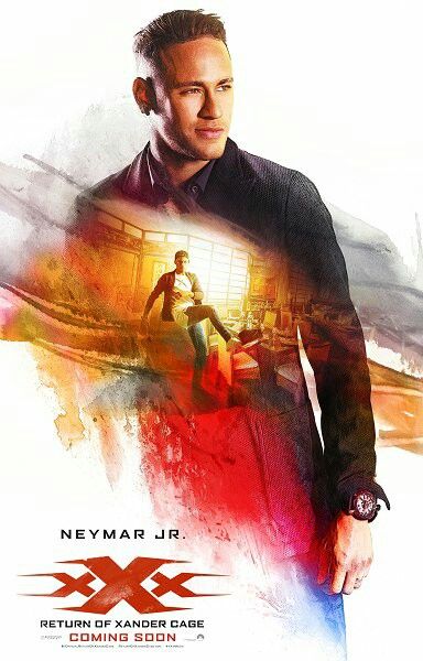 Neymar Movie Character Posters, Paris Saint Germain Fc, Character Poster, Xander Cage, Return Of Xander Cage, English Movies, Vin Diesel, Neymar Jr, Action Movies