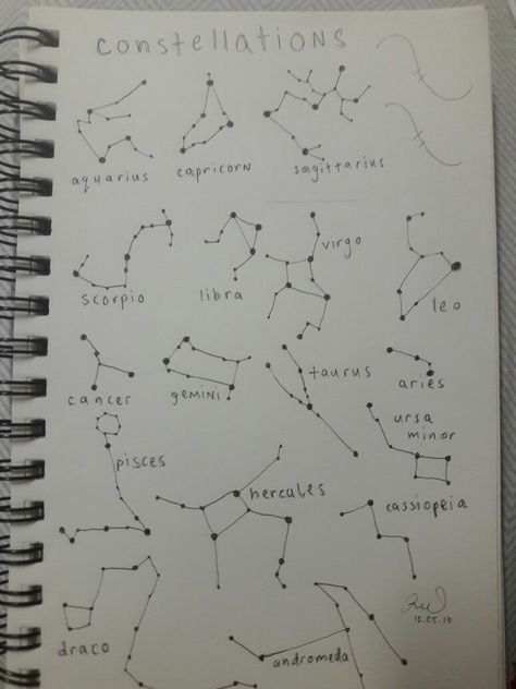 Ink Constellation Sketches Drawing Of Constellations, Constalation Drawings, Constellation Sketch, Constellation Doodle, Constellations Drawing, Constellation Drawings, Astrology Party, Planet Sketch, Constellation Drawing