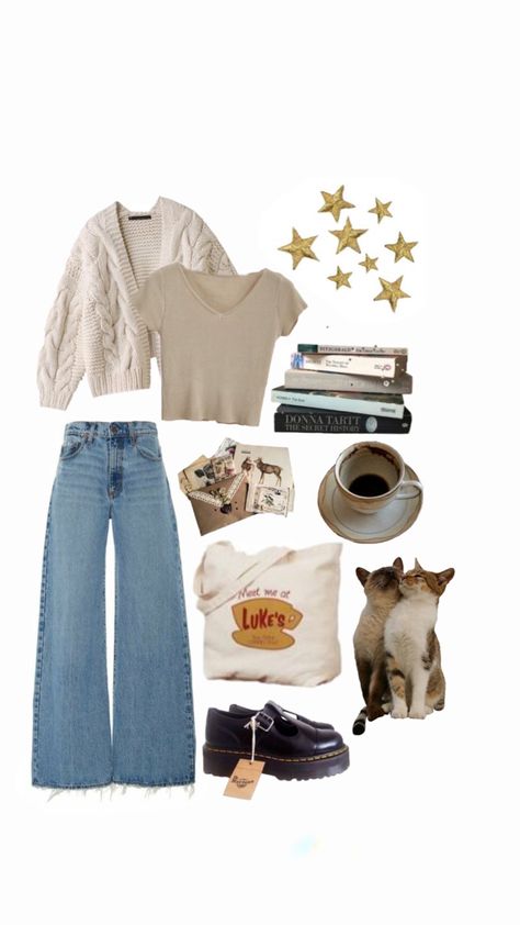 Casual Bday Outfits Summer, Farmer Chic Outfits, Stylish Outfits Winter, Outfit Ideas Aesthetic Vintage, Outfits Aesthetic Retro, Infp Outfits, Soft Core Aesthetic Outfits, Dowtown Girl Outfits Aesthetic, Ireland Aesthetic Outfits