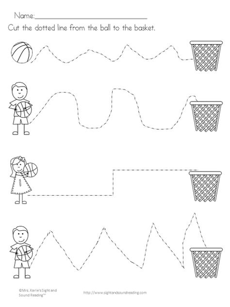 Basketball Activities, Pre K Ball Activities, Sport Worksheets For Preschool, Sports Crafts Preschool, Basketball Activities For Preschool, Basketball Activities For Toddlers, Basketball Fine Motor Activities, Sports Worksheets Preschool, Preschool Basketball Activities