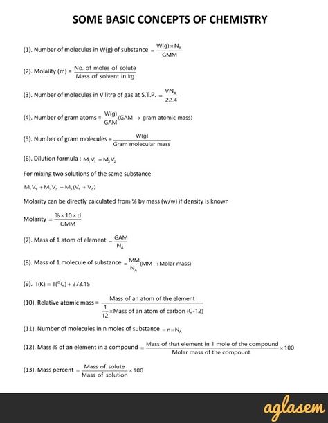 Important Notes For Neet, How To Study Chemistry For Neet, Some Basic Concepts Of Chemistry Notes For Neet, Neet 2024 Syllabus, Chemistry Neet Notes, Neet Chemistry Notes, Basics Of Chemistry, College Chemistry Study Guides, Neet Preparation Tips 2024