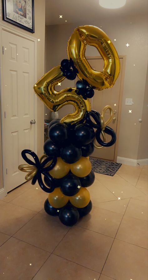 Balloons By Moe Number Balloon Bouquet, Balloons Number, Bday Celebration, 50th Bday, Garland Backdrops, Number Balloons, Balloon Bouquet, 70th Birthday, Balloon Garland