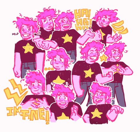 Chad Steven, Mix Cartoon, Pink Steven, Steven Universe Pictures, Steven Universe Wallpaper, Steven Universe Drawing, Steven Universe Comic, Universe Galaxy, Steven Universe Fanart