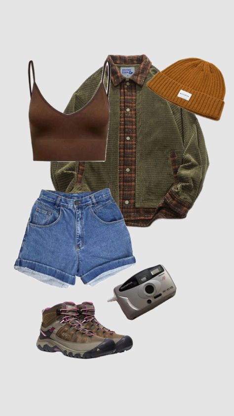 #outfitinspo #vibes #granolagirl #outdoors #hiking #camping #colorado #granola Camping Colorado, Cute Hiking Outfit, Downtown Outfits, Easy Trendy Outfits, Cute Everyday Outfits, Curvy Outfits, Hiking Outfit, Casual Style Outfits, Lookbook Outfits