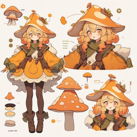 Free Adoptables, Witch Characters, Mushroom Pictures, Character Template, 2d Game Art, Dnd Art, Fashion Design Drawings, Intellectual Property, Fashion Inspiration Design