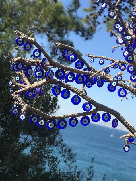 Evileye Aesthetic, Greece Evil Eye, Evil Eye Aesthetic, Eye Aesthetic, Mediterranean Aesthetic, Italian Summer, Blue Evil Eye, Free Prints, Greece Travel