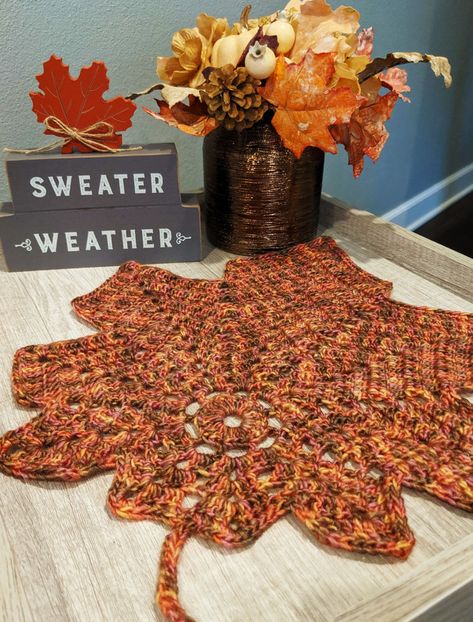 Crochet Spider Web, Crochet Rug Patterns Free, Crochet Fall Decor, Crochet Spider, Autumn Crochet, Knitting Board, Crochet Leaf Patterns, Flowers Unique, Product Tester